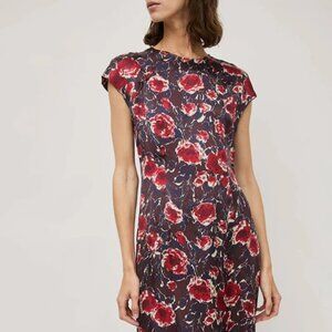 NWT No. 6 Erika dress in Red Roses, L
